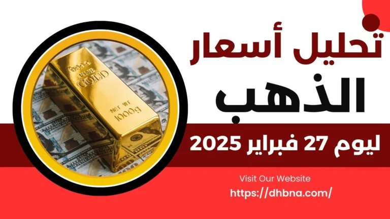 تحليل أسعار الذهب ليوم 27 فبراير 2025