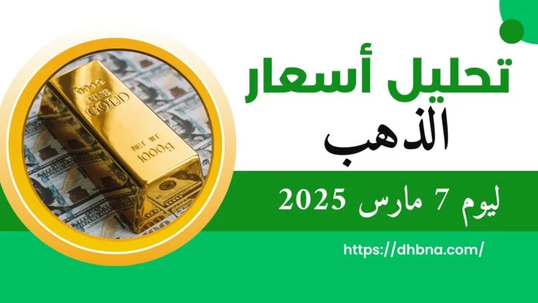 تحليل اسعار الذهب ليوم 7 مارس 2025