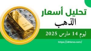 تحليل سعر الذهب ليوم 14 مارس 2025