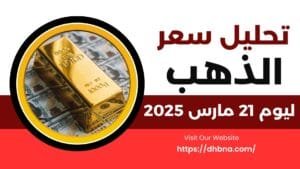 تحليل سعر الذهب ليوم 21 مارس 2025