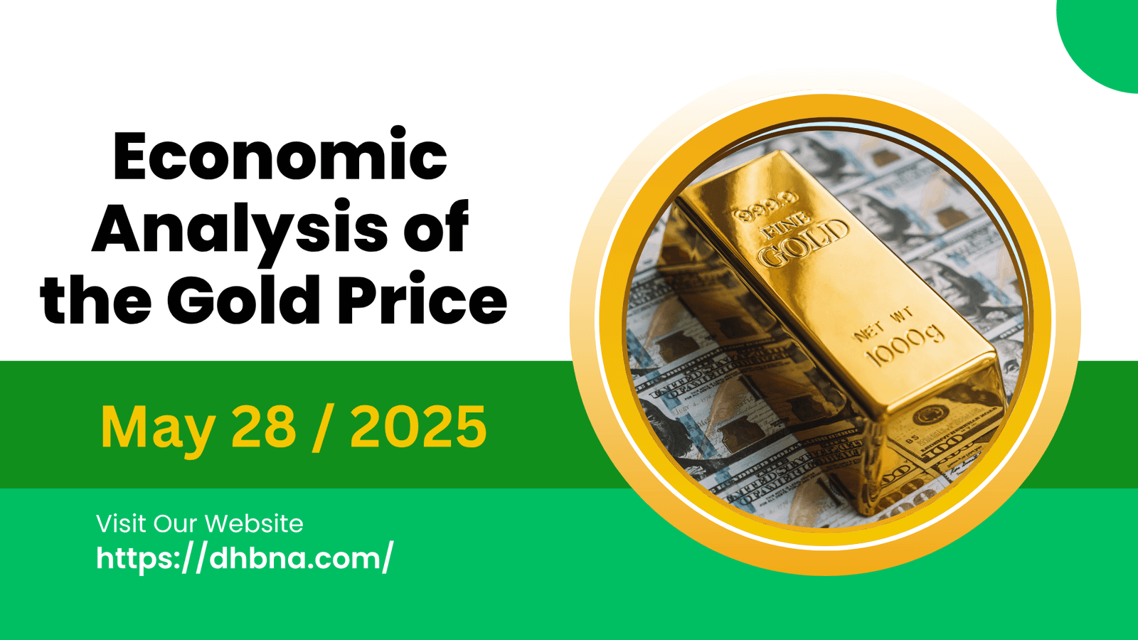 Economic Analysis of the Gold Price May 28, 2025