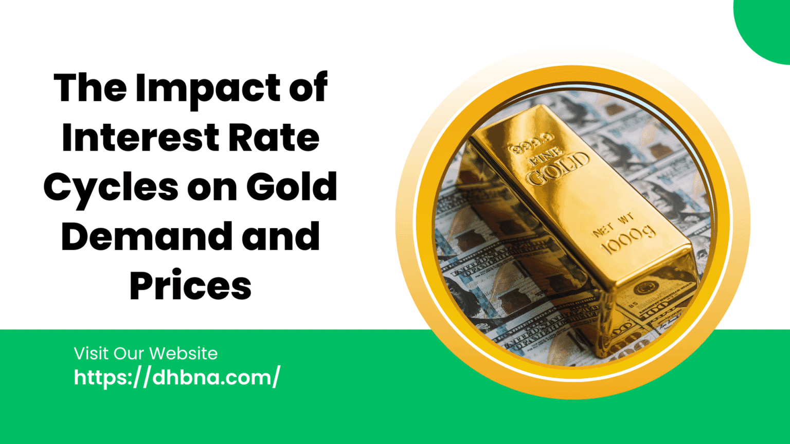 The Impact of Interest Rate Cycles on Gold Demand and Prices - Dhbna