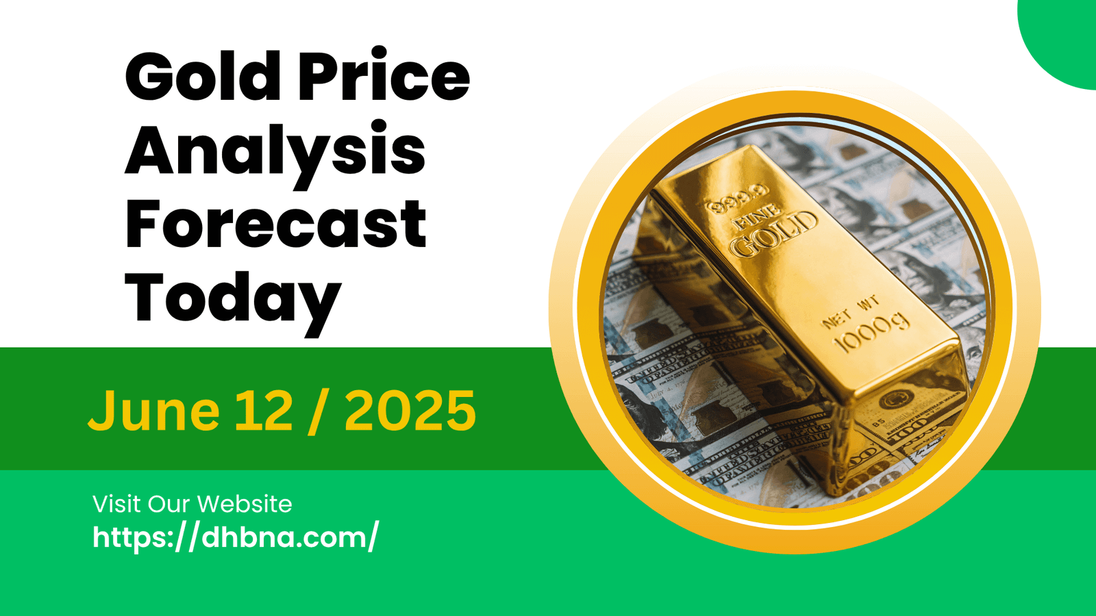 Gold Price Analysis Forecast Today for June 12, 2025
