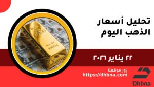 تحليل أسعار الذهب الخميس 22 يناير 2026